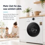 Midea MF200W80WB-14AS Waschmaschine, 8 kg, Energieeffizienzklasse A, Weiß – Bild 2