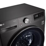 LG F6WV710P2S Waschmaschine, 10,5 kg, 1600 U/min, AI DD, TurboWash 360°, Steam, AquaLock, Schwarz - Image 4