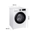Samsung WW9ECGC04AAEEG Waschmaschine, 9 kg, 1400 U/min, Ecobubble, WiFi SmartControl, 14 Programme - Image 2