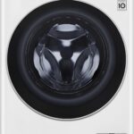 LG F4WV709P1E Waschmaschine, 9 kg, 1400 U/min, AI DD, TurboWash 360°, Steam, Allergy Care, Weiß
