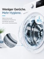 Midea MFV5EW100WBA30 Waschmaschine, 10 kg, BLDC Inverter Motor, Energieeffizienz A-30 %, Weiß - Image 8