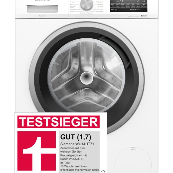 Siemens iQ500 WU14UT71 Unterbau-Waschmaschine, 8 kg, 1400 U/min