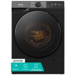 Gorenje W53G494A1P1B Waschmaschine, 9 kg, 1400 U/min, SteamTech, AquaStop, ConnectLife, Schwarz