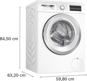 Bosch Serie 6 WUU28T70 Waschmaschine, 8 kg, 1400 U/min, SpeedPerfect, Hygiene Plus, EcoSilence Drive, Weiß - Image 10