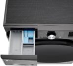 LG F4WR703YB Waschmaschine, 13 kg, 1400 U/min, TurboWash 360°, Steam, WiFi, Touchdisplay, Platinum Black - Image 8