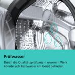 Siemens iQ500 WG54G2Z41 Waschmaschine, 10 kg, 1400 U/min, SmartFinish - Image 10