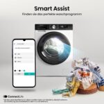 Hisense WF3S1043BW3 Waschmaschine, 10,5 kg, 1400 U/min, WiFi, Steam, AquaStop, 19 Programme - Image 7