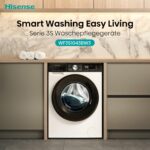 Hisense WF3S1043BW3 Waschmaschine, 10,5 kg, 1400 U/min, WiFi, Steam, AquaStop, 19 Programme - Image 4